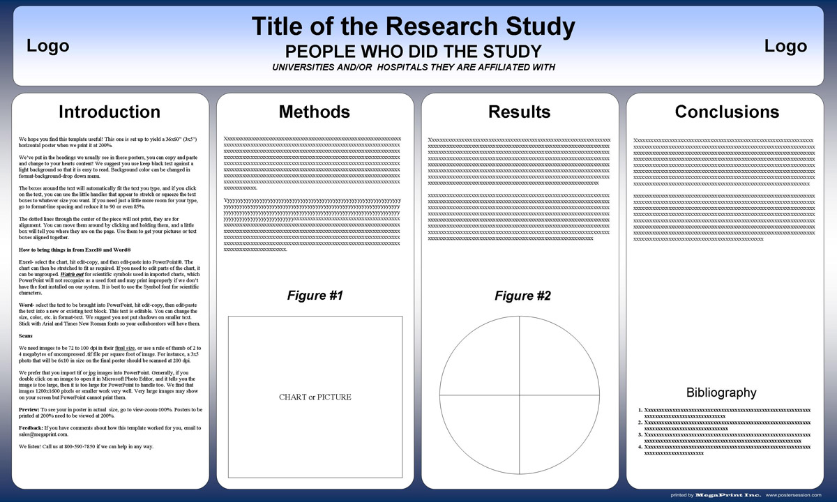 Free Powerpoint Scientific Research Poster Templates For Printing